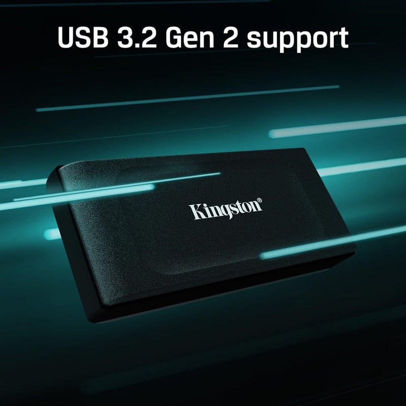 Disco Duro Externo Ssd 1Tb Xs1000 Negro KINGSTON 