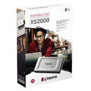 Disco Duro Externo Ssd 2Tb Xs2000 Blanco KINGSTON 