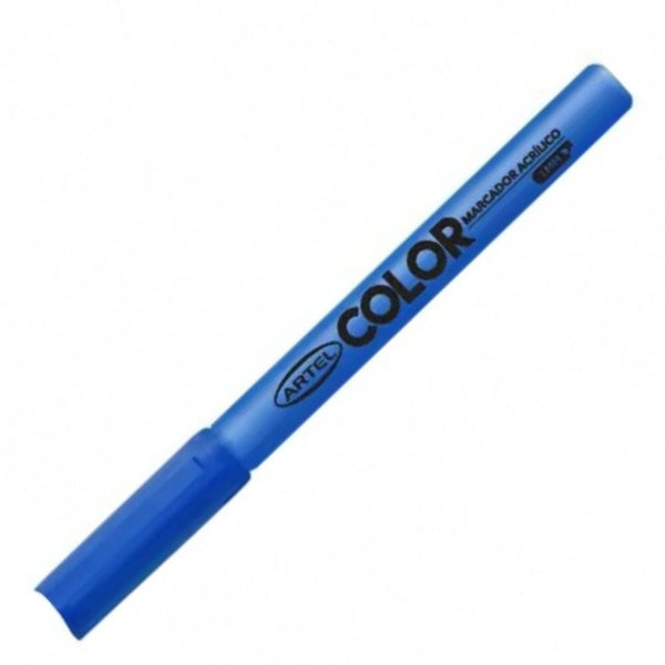 Marcador Acrílico Azul 1 Mm OFICINA Y LIBRERIA ARTEL 