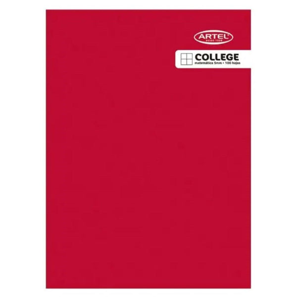 Cuaderno College 5Mm 100 Hojas ARTEL 