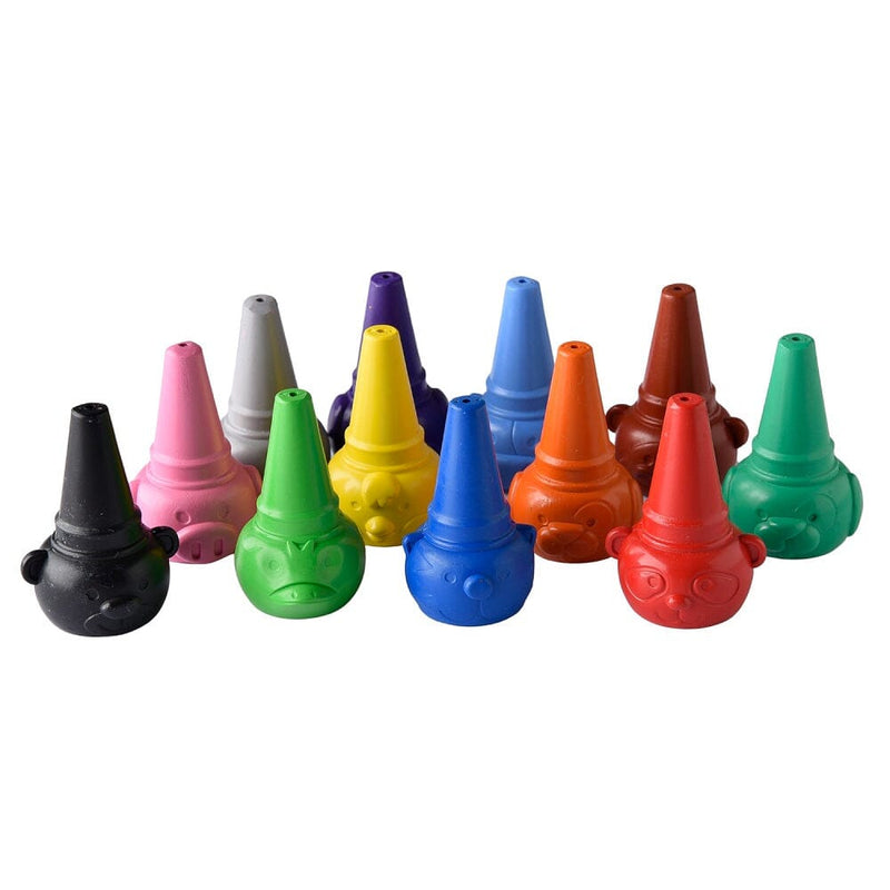 Crayones Para Dedos 12 Colores Pekes OFICINA Y LIBRERIA TORRE 