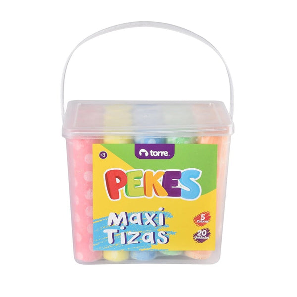 Balde Maxi Tizas Pekes 20 Un TORRE 