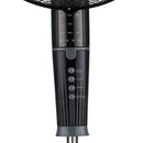 Ventilador Negro Sobremesa, Pedestal Y Muro 16" Kv-3En2 HOGAR KENDAL 