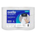 Papel Higienico Hoja Simple 6X500 Mt OVELLA 