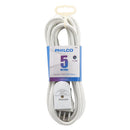 Alargador Electrico Simple Blanco 5 Mt PHILCO 