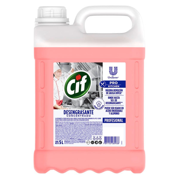 Desengrasante Liquido Bidon 5 Lts CIF 