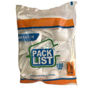 Cuchara De Té/Café Económica 100 Un NATURAL PACK 