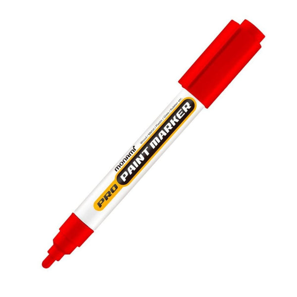 Marcador Paint Oleo Color Rojo OFICINA Y LIBRERIA MONAMI 