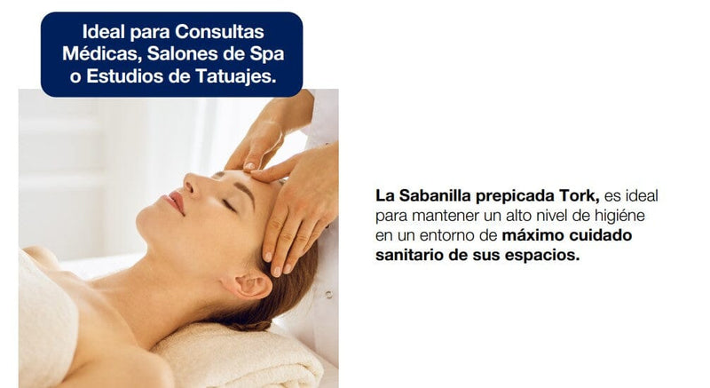 Sabanilla Medica Hoja Simple 2X48 Mt TORK 
