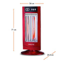 Calefactor Vertical Fibra Carbono Hc900 HOGAR AIROLITE 