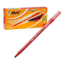 Lápiz Pasta Punta Media Rojo 1.0 Mm OFICINA Y LIBRERIA BIC 