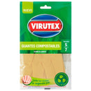 Guante Multiuso Compostable S - Clásica ASEO VIRUTEX 