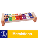 Metalófono 8 Notas Colores OFICINA Y LIBRERÍA DATIC 