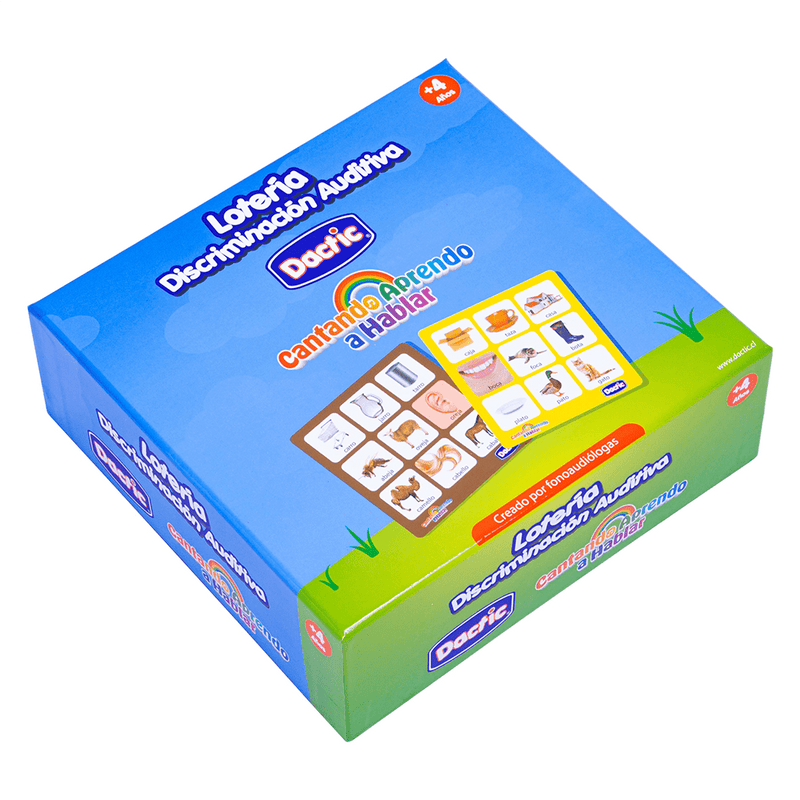 Juego De Mesa Loteria Discapac Auditiva OFICINA Y LIBRERÍA DATIC 
