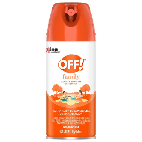 Repelente Insectos Aerosol Family 131 Gr OFF 