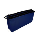 Estuche Liso 3 Cierres Azul 21.5X11.5X3 OFICINA Y LIBRERIA FECO 
