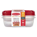 2 Contenedores Herméticos 1.3 Lt + 2 Lt HOGAR RUBBERMAID 