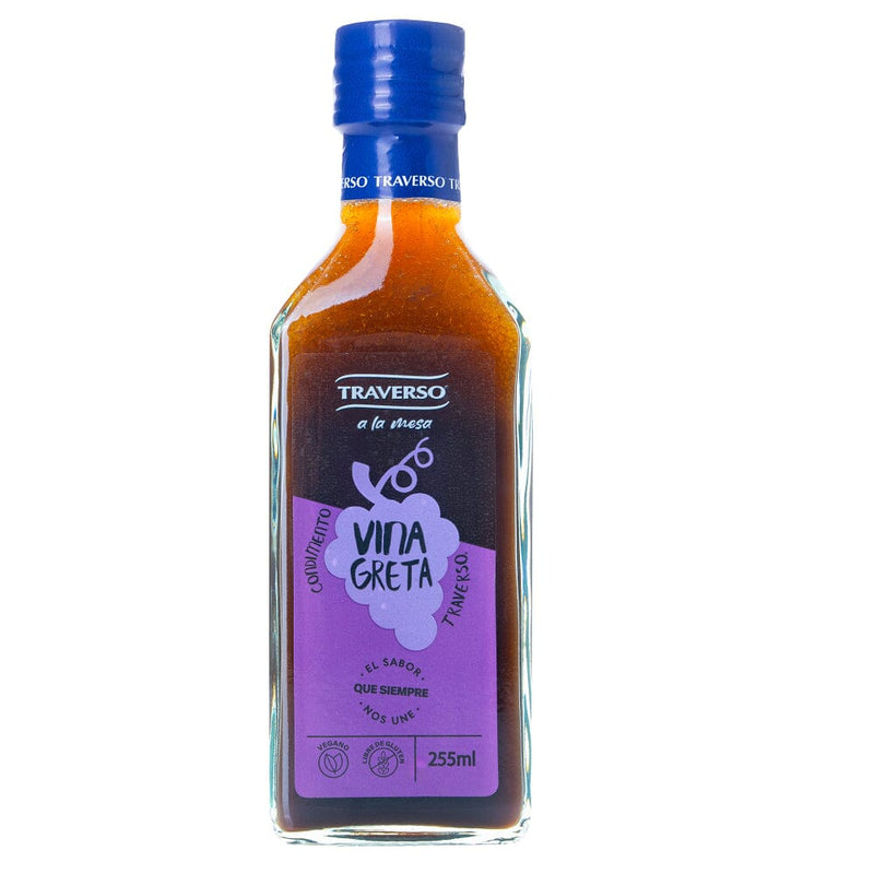 Vinagreta Botella Vidrio 255 Cc ALIMENTOS TRAVERSO 