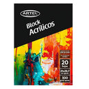 Block Acrílicos 300 Gr A4 25 Hojas OFICINA Y LIBRERIA ARTEL 
