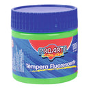 Tempera Fluorescente Verde Frasco 100 ml OFICINA Y LIBRERIA PROARTE 