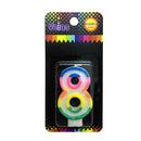 Vela Numeral Glitter Nº 8 X 1 Un COTILLON FECO 