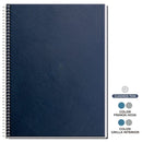 Cuaderno Carta Puntos 7Mm Superclass 3 Materias Leather Skin 120 Hojas (Diseños Surtidos) OFICINA Y LIBRERIA RHEIN 