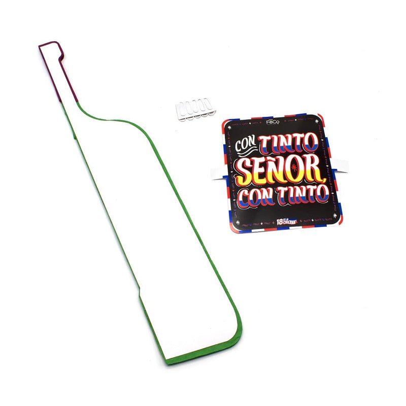 Adorno 18 Botella Vino 24X67Cm X 1Un COTILLON FECO 