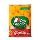 Durazno Trocitos 425 Gr ALIMENTOS DOS CABALLOS 
