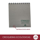 Croquera Ecológica 1/2 Carta 100 Hojas OFICINA Y LIBRERIA D WILLIAMS 