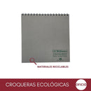 Croquera Ecológica Oficio 100 Hojas OFICINA Y LIBRERIA D WILLIAMS 