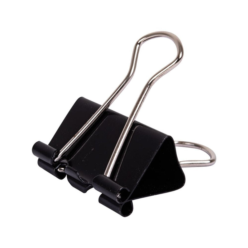 Doble Clip Negro 25 Mm 12 Un OFICINA Y LIBRERIA ADIX 