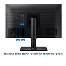 Monitor 24 Ips Fhd Dp Hdmi Usb 75Hz Pivot TECNOLOGÍA SAMSUNG 