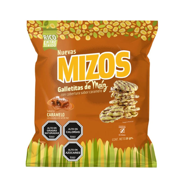 Galletas De Maíz Sabor Caramelo 20 Gr ALIMENTOS MIZOS 