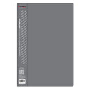 Carpeta Plástica Con Gusano Oficio Gris Datafile OFICINA Y LIBRERIA RHEIN 