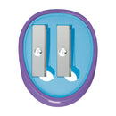 Sacapunta Plástico Doble Soft Grip OFICINA Y LIBRERIA RHEIN 