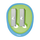 Sacapunta Plástico Doble Soft Grip OFICINA Y LIBRERIA RHEIN 