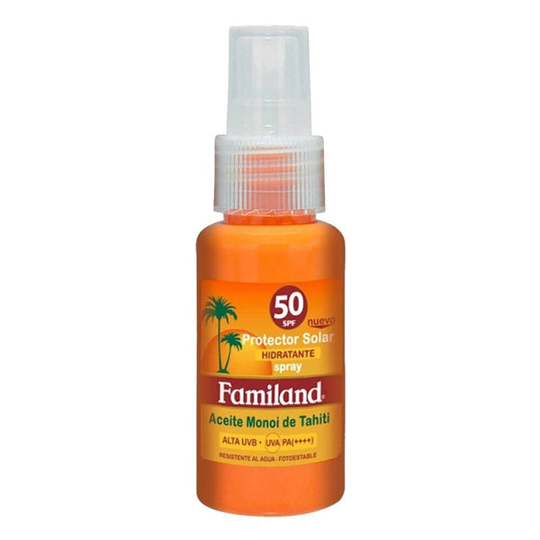 Protector Solar F-50 Spray Monoi Coco 50ml CUIDADO PERSONAL FAMILAND 