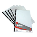 Funda Polipropileno Carta Negro Ribete OFICINA Y LIBRERIA FULTONS 