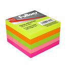 Nota Adhesiva 654 Neón Surtido Pqt 5 X 100 Hojas OFICINA Y LIBRERIA FULTONS 