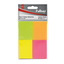 Nota Adhesiva 653 Neón Surtido Block 4 X 90 Hojas OFICINA Y LIBRERIA FULTONS 