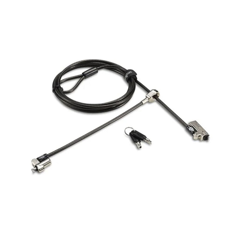 Cable Seguridad Nanosaver Twin Con Llave TECNOLOGÍA KENSINGTON 