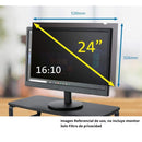 Filtro Privacidad Monitor 24" TECNOLOGÍA KENSINGTON 