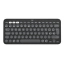 Teclado Inalámbrico Bluetooth Pebble 2 K380 Grafito Español TECNOLOGÍA LOGITECH 