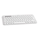 Teclado Inalámbrico Bluetooth Pebble 2 K380 Blanco Español TECNOLOGÍA LOGITECH 