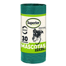 Bolsa Basura Para Mascotas 22X35 Cm 30 Un ASEO Y LIMPIEZA SUPERIOR 