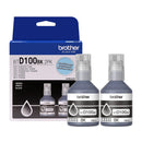 Pack Botella De Tinta Btd100Bk2Pk 2Xnegro TECNOLOGÍA BROTHER 
