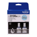 Pack Botella De Tinta Btd100Bk2Pk 2Xnegro TECNOLOGÍA BROTHER 