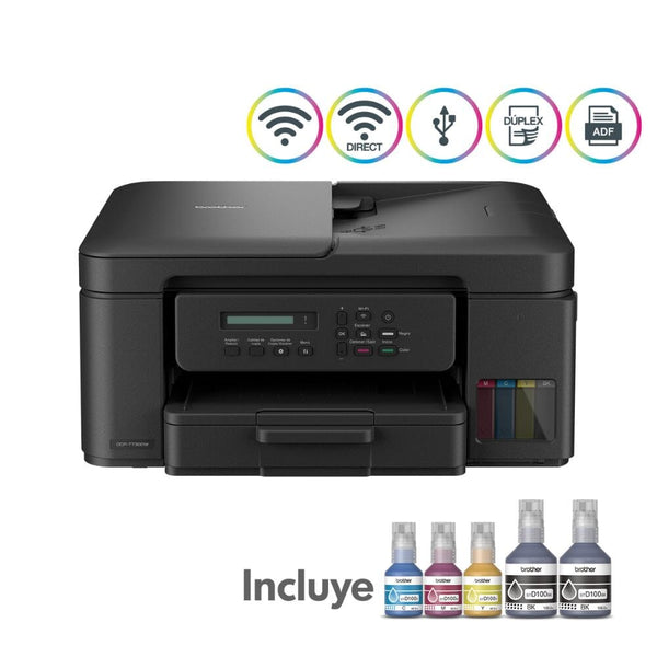 Multifuncional Tinta Continua Dcp-T730Dw TECNOLOGÍA BROTHER 