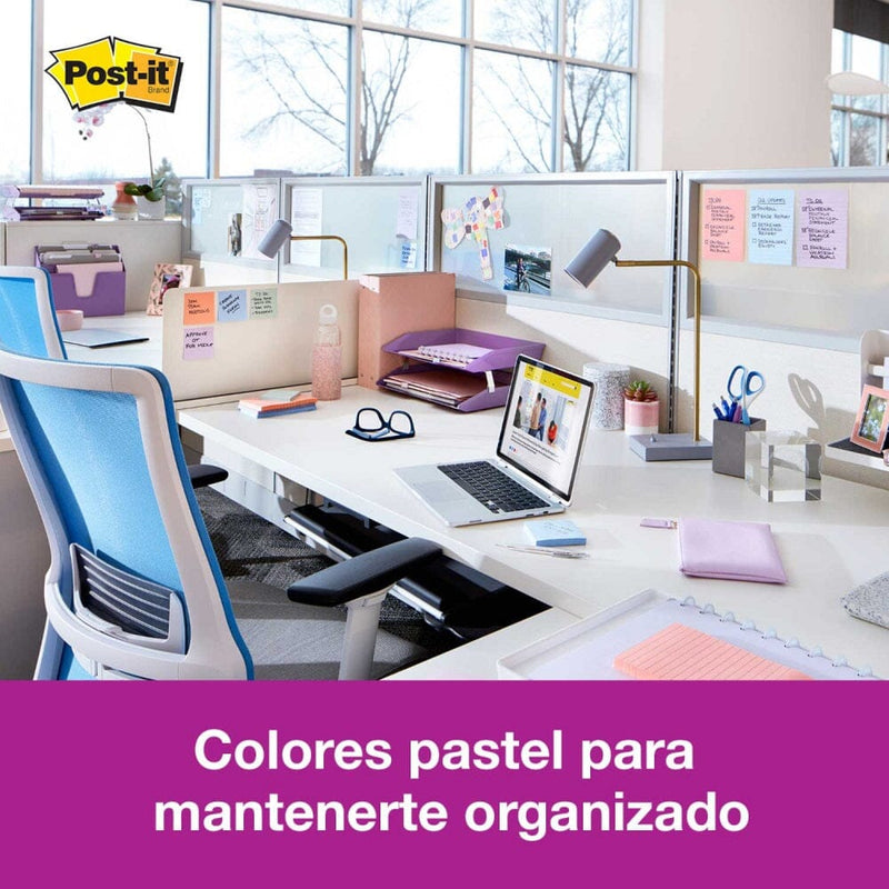 Nota Adhesiva 3X3 X 5 Colores Pasión 70 Hojas OFICINA Y LIBRERIA POST IT 