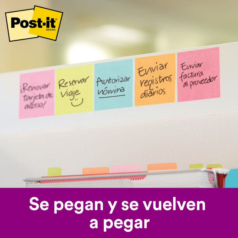 Nota Adhesiva 3X3 X 5 Colores Pasión 70 Hojas OFICINA Y LIBRERIA POST IT 